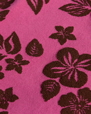 Ava Skirt in Fuchsia/Mahogany Floral