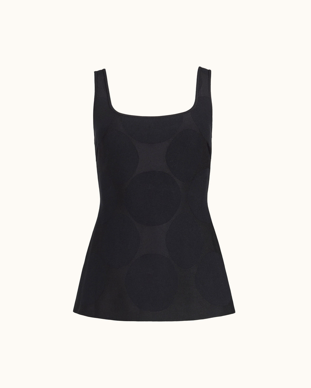 Inna Top in Black Big Dot