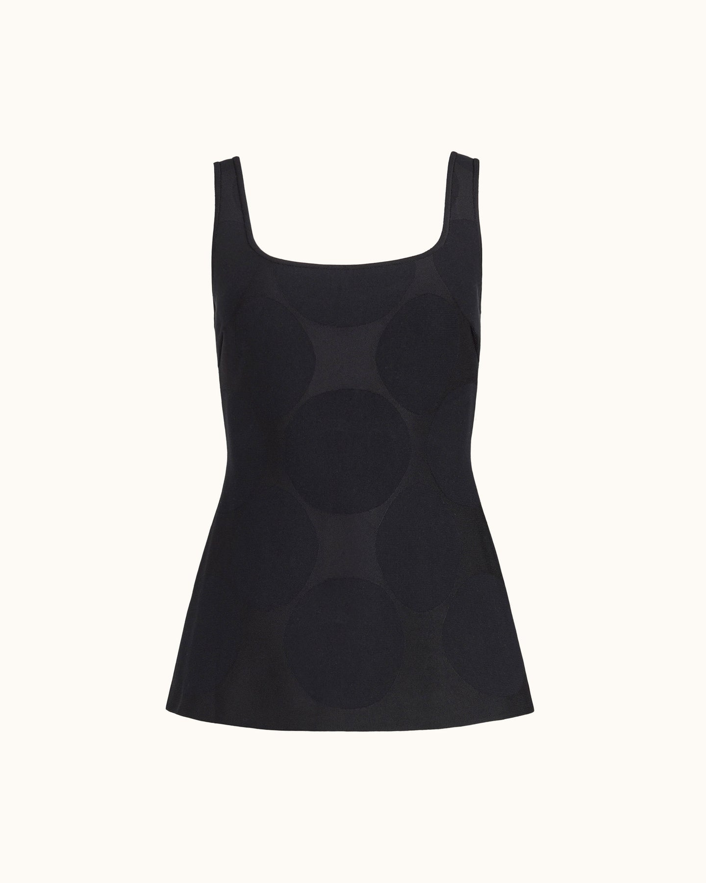 Inna Top in Black Big Dot