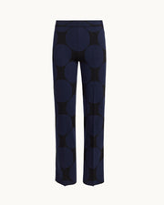 Louis Pant in Black Combo Big Dot