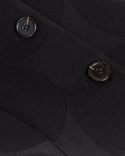 Oliver Jacket in Black Big Dot