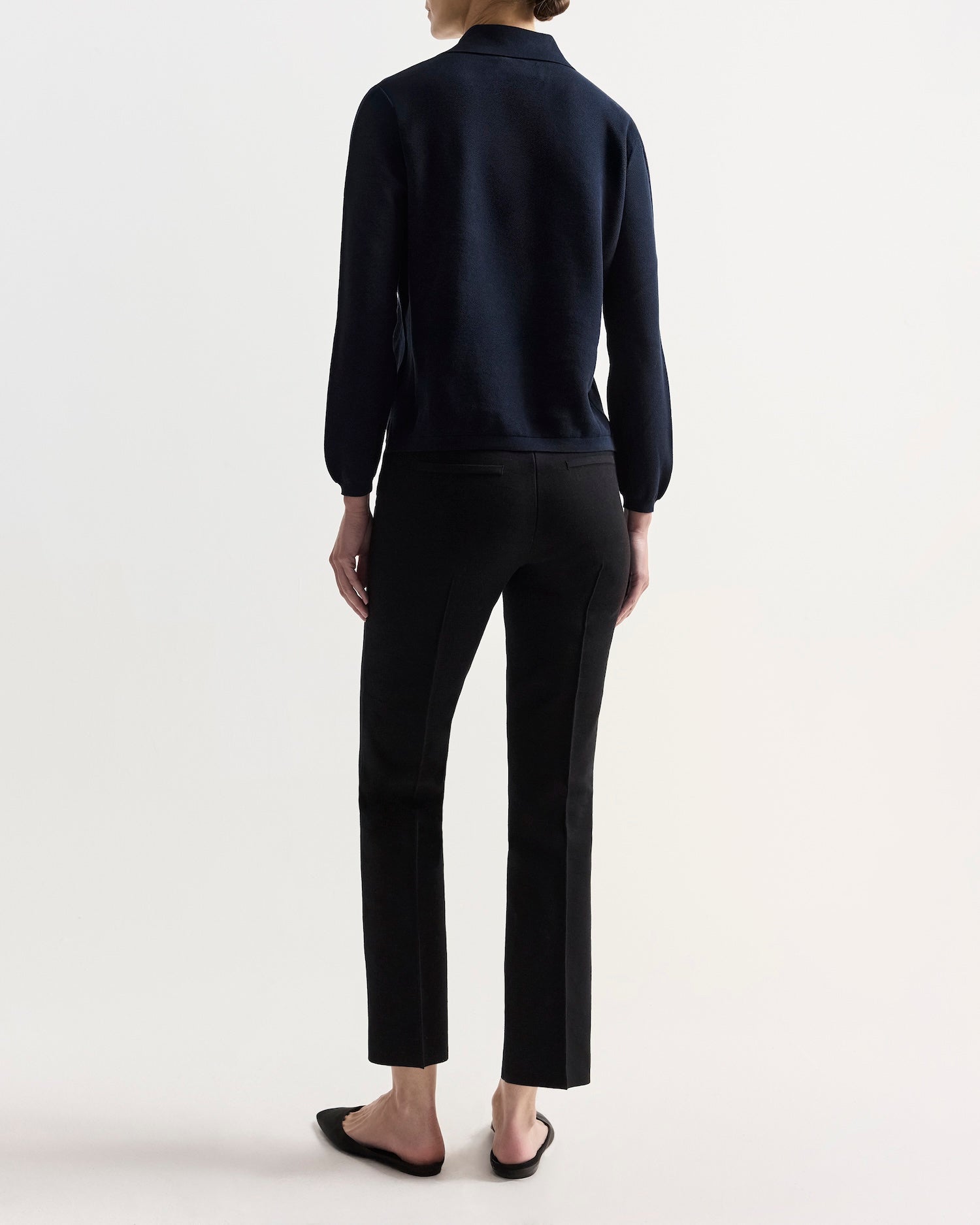 Long Sleeve Brooke Polo