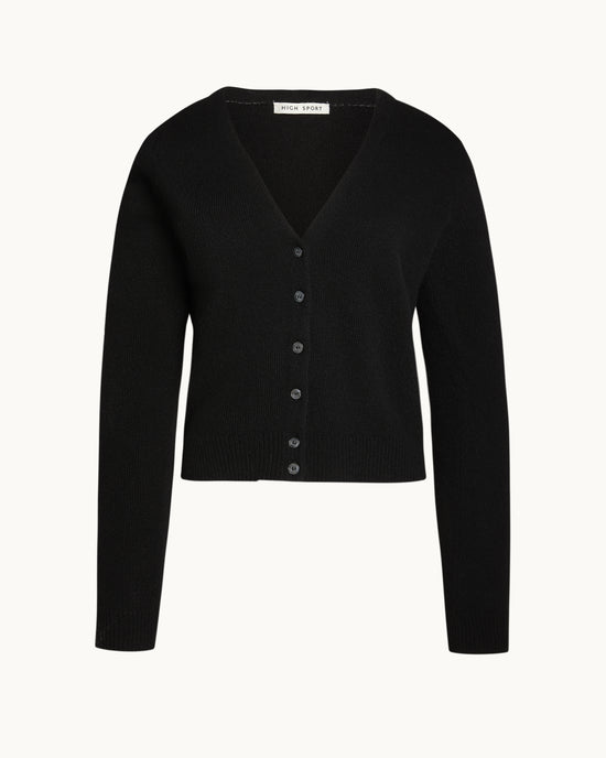 Cardi Cardigan in Black