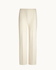 Evie Pant in Ivory Corduroy