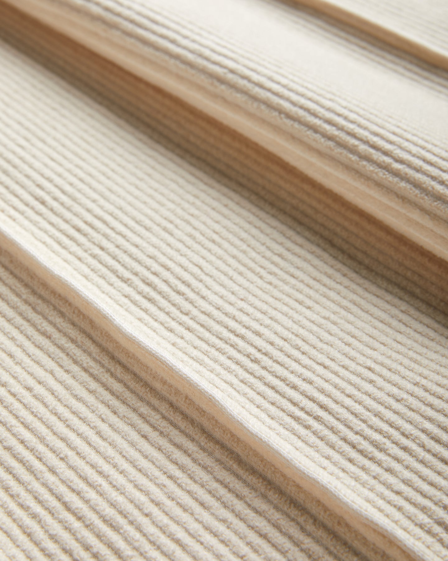 Evie Pant in Ivory Corduroy
