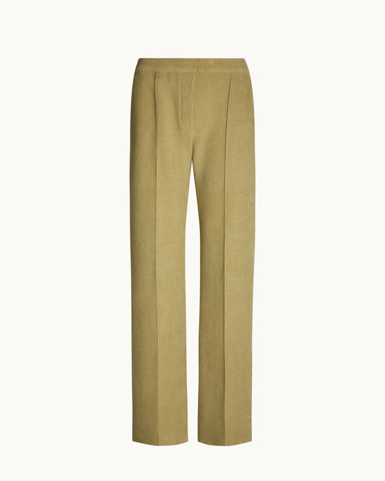 Evie Pant in Khaki Corduroy