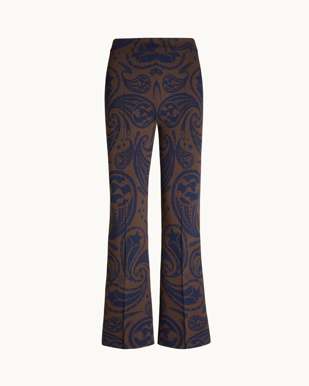 Kick Pant in Chocolate/Navy Cosmic Paisley