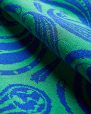 Isla Dress in Kelly/Royal Cosmic Paisley