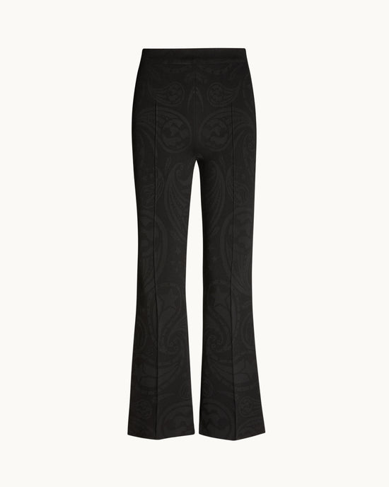 Kick Pant in Chocolate/Navy Cosmic Paisley