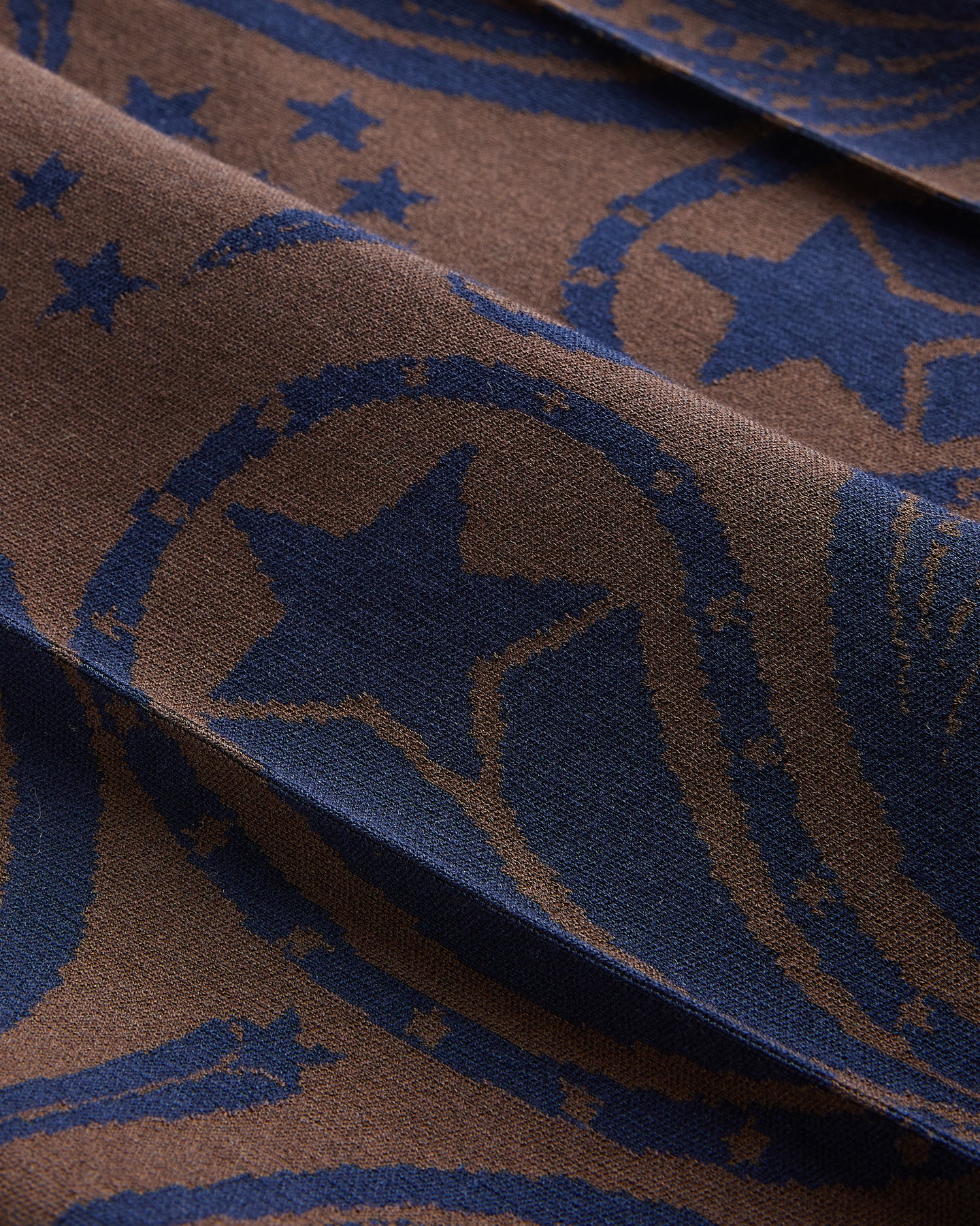 Kick Pant in Chocolate/Navy Cosmic Paisley