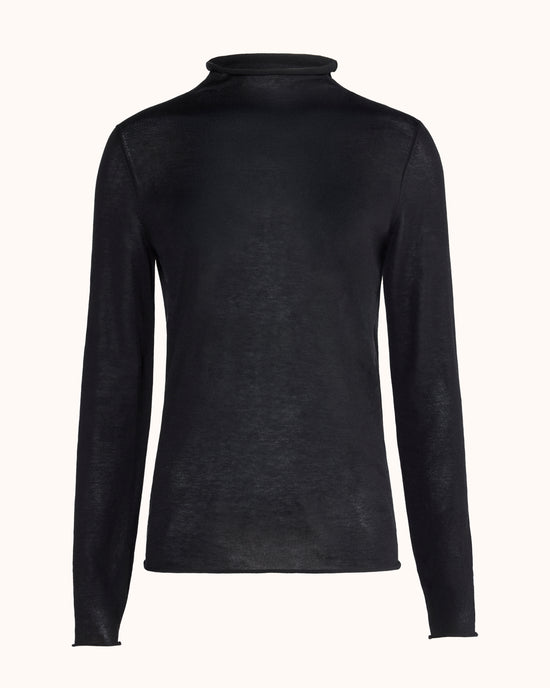 Ella Turtleneck in Black