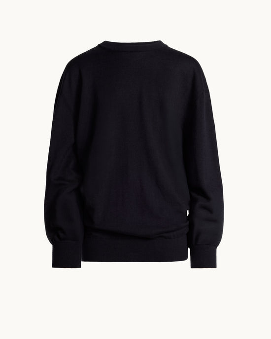 Finn Sweater in Dark Navy