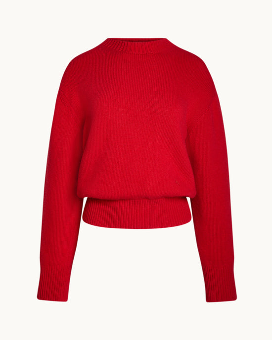 Haley Sweater in Red