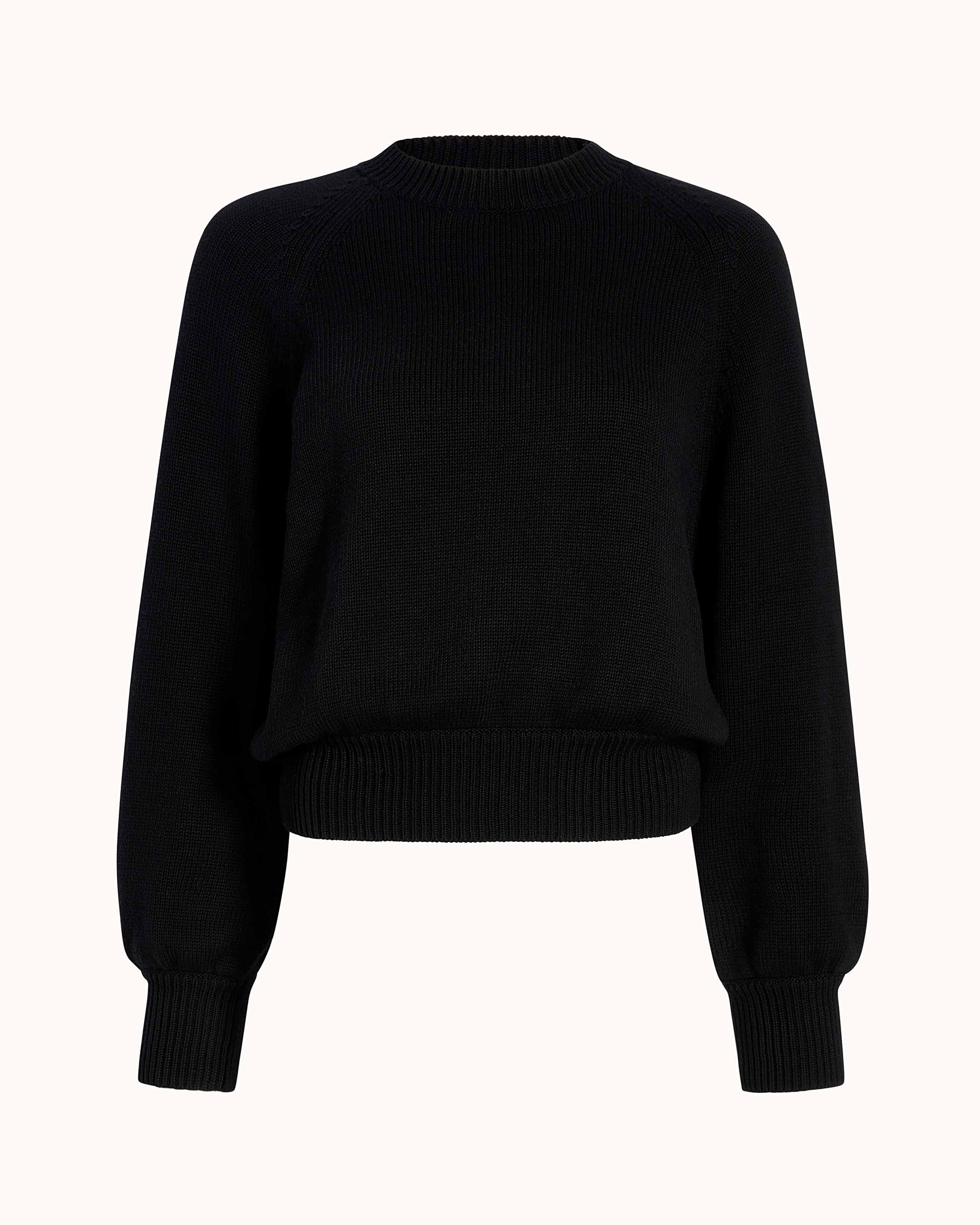 Lara Sweater in Black High Sport