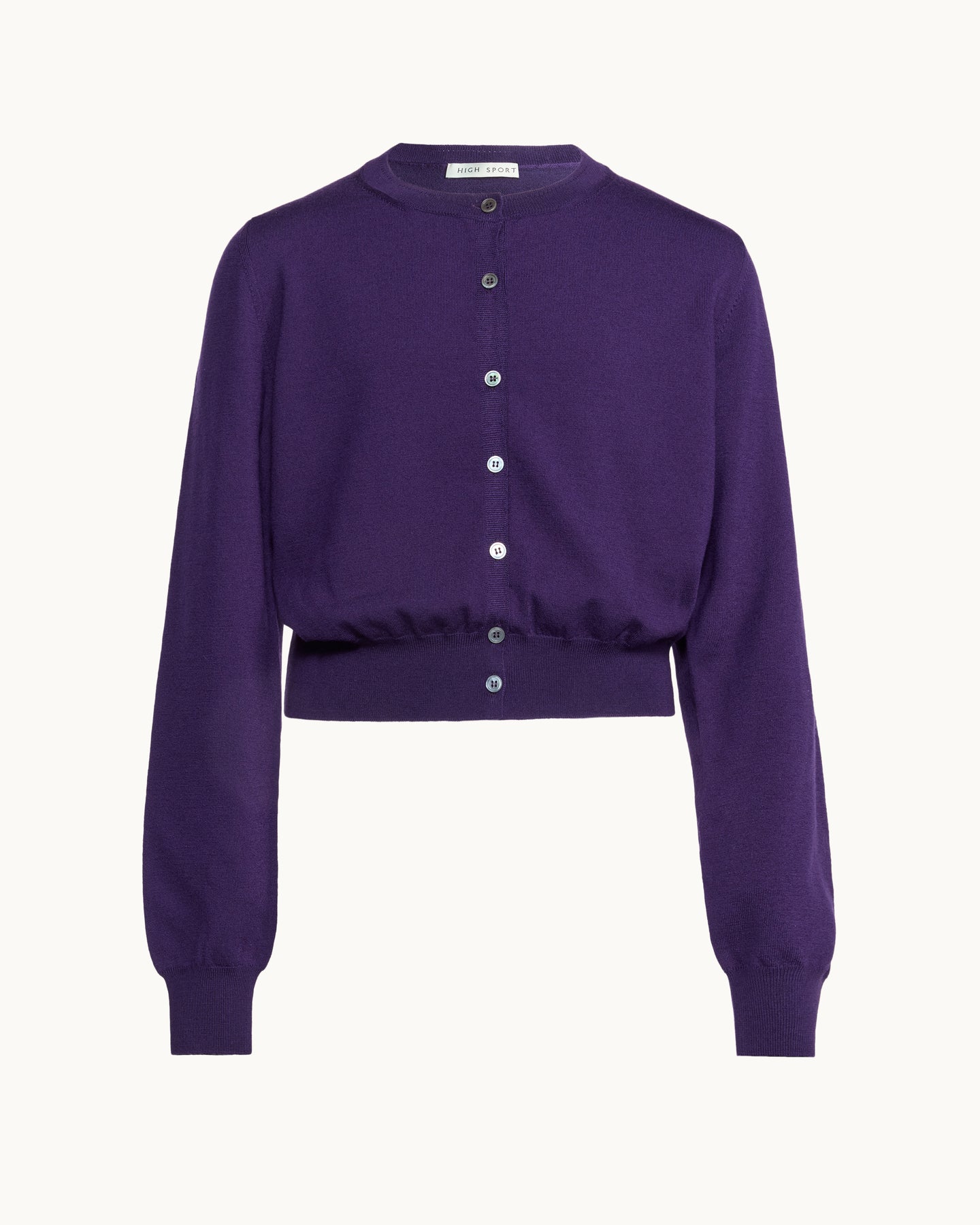 Jack Cardigan in Grape