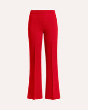 Long Kick Pant in Red