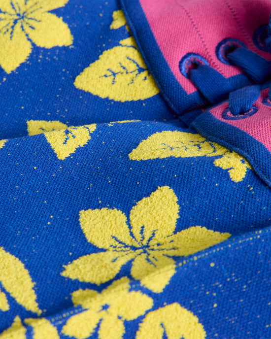 Lane Pant in Royal/Yellow Floral