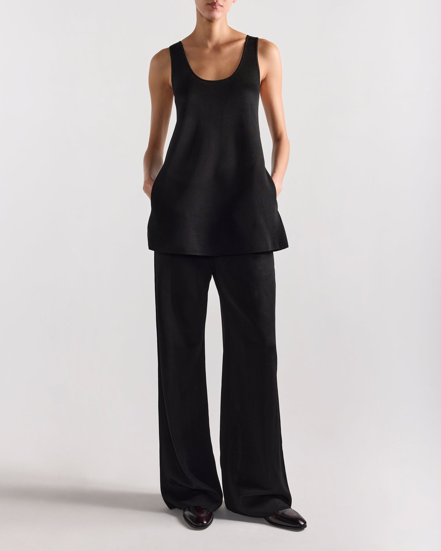 Slinky Celia Top in Black