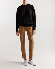 Louis Pant in Grain Moire