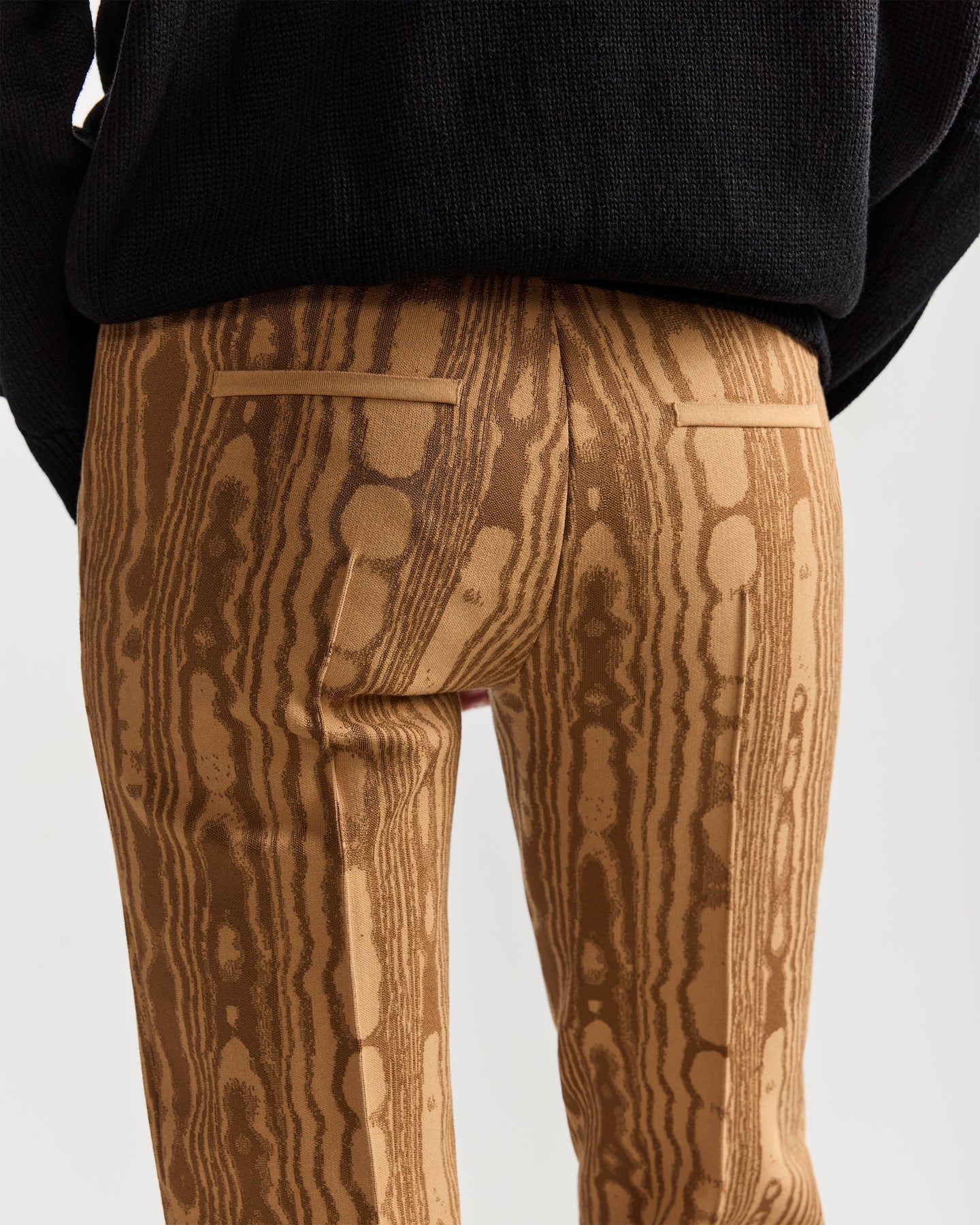 Louis Pant in Grain Moire