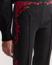 Scroll Pant in Black Combo