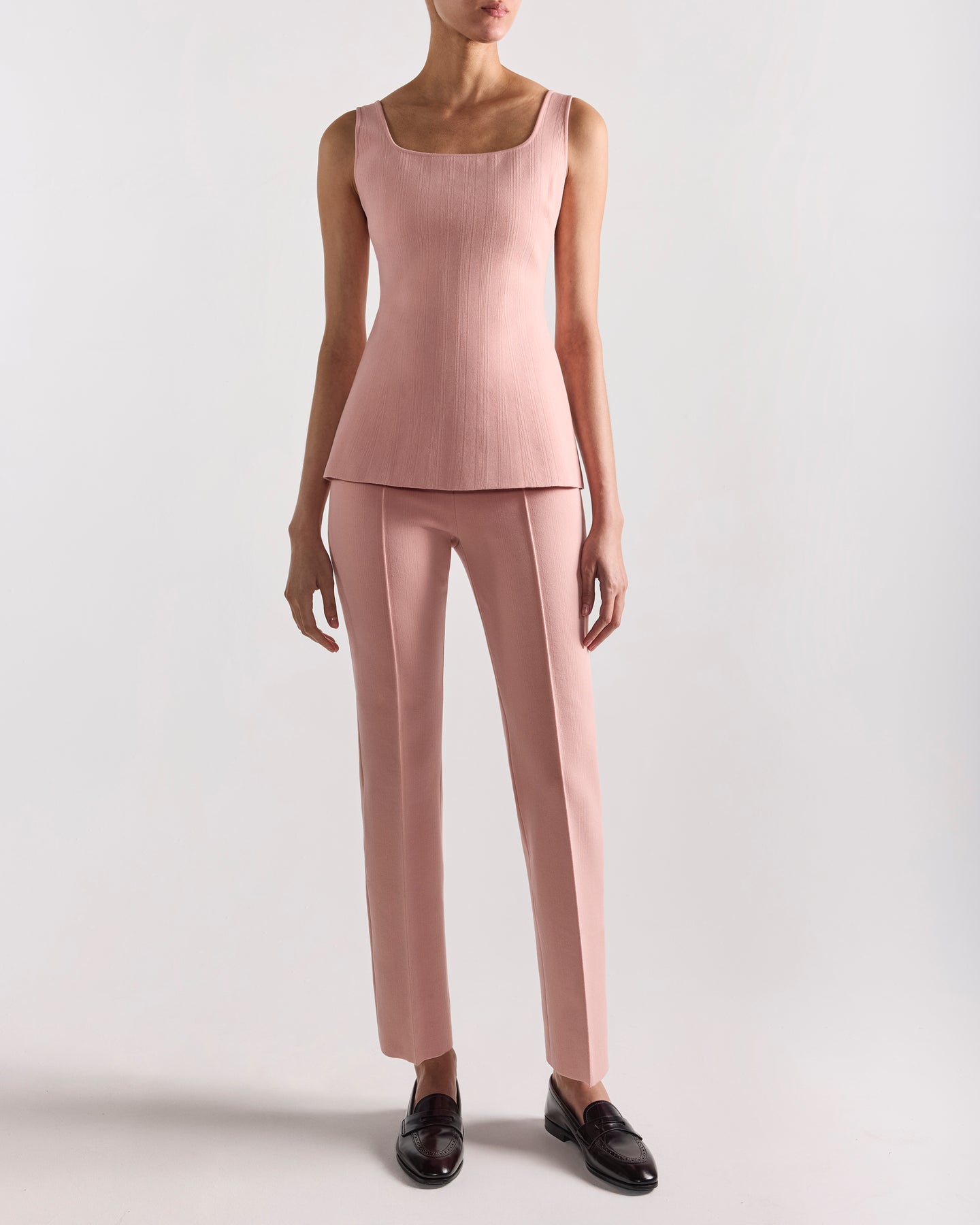 Louis Pant in Gum Tonal Stripe