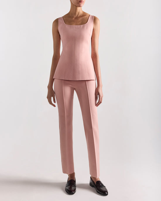 Louis Pant in Gum Tonal Stripe