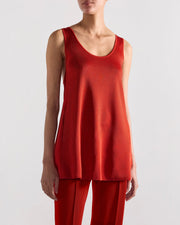 Slinky Celia Top in Dark Red
