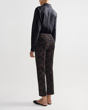 Louis Pant in Black Floral Combo