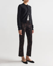 Louis Pant in Black Floral Combo