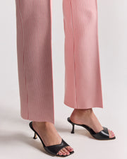 Kick Pant in Pale Pink Seersucker