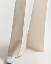 Willa Pant in Ivory Tonal Stripe