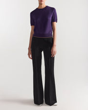 Willa Pant in Black Tonal Stripe