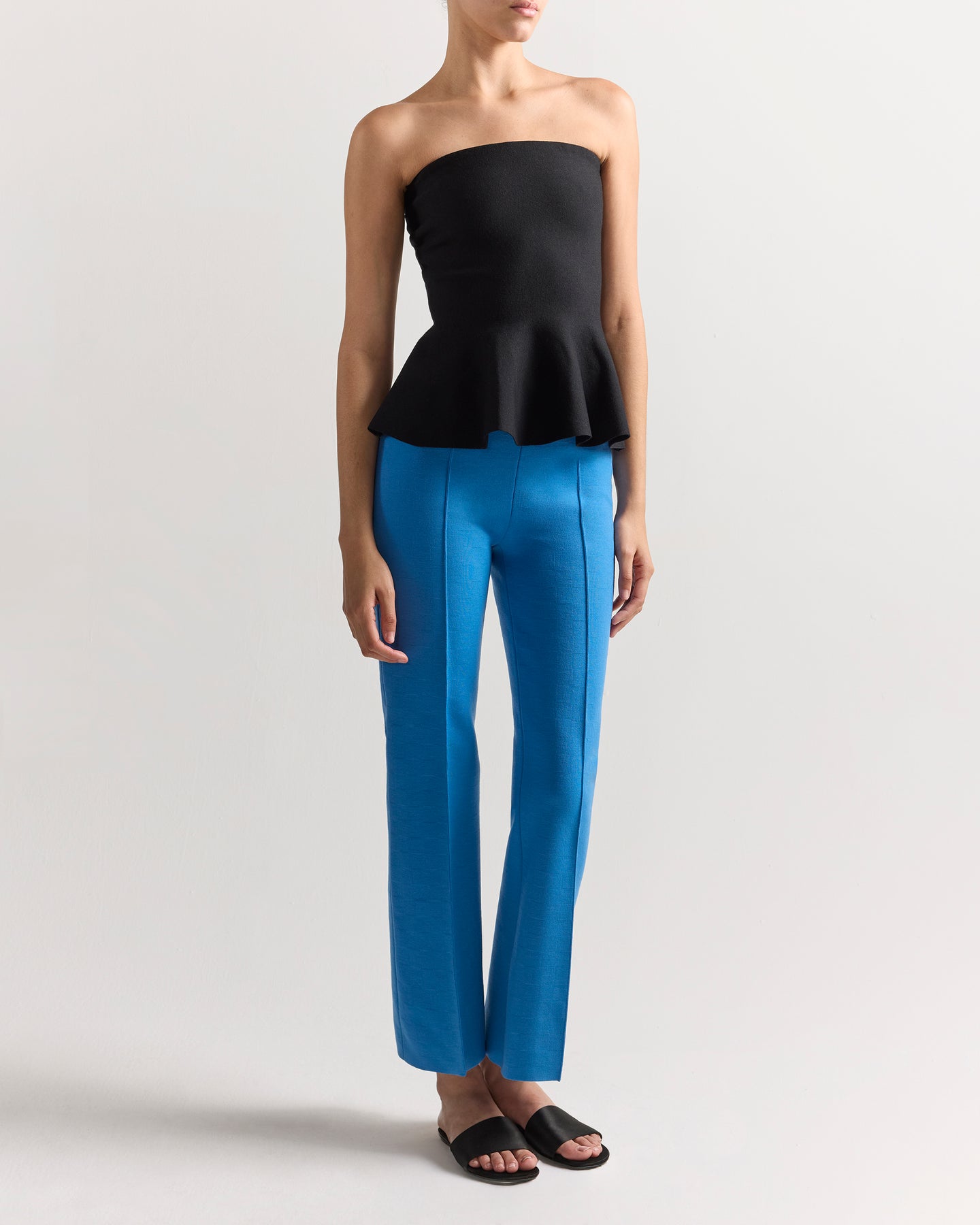 Merino Kick Pant in Blue