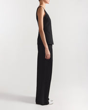 Inna Top in Tonal Stripe Black