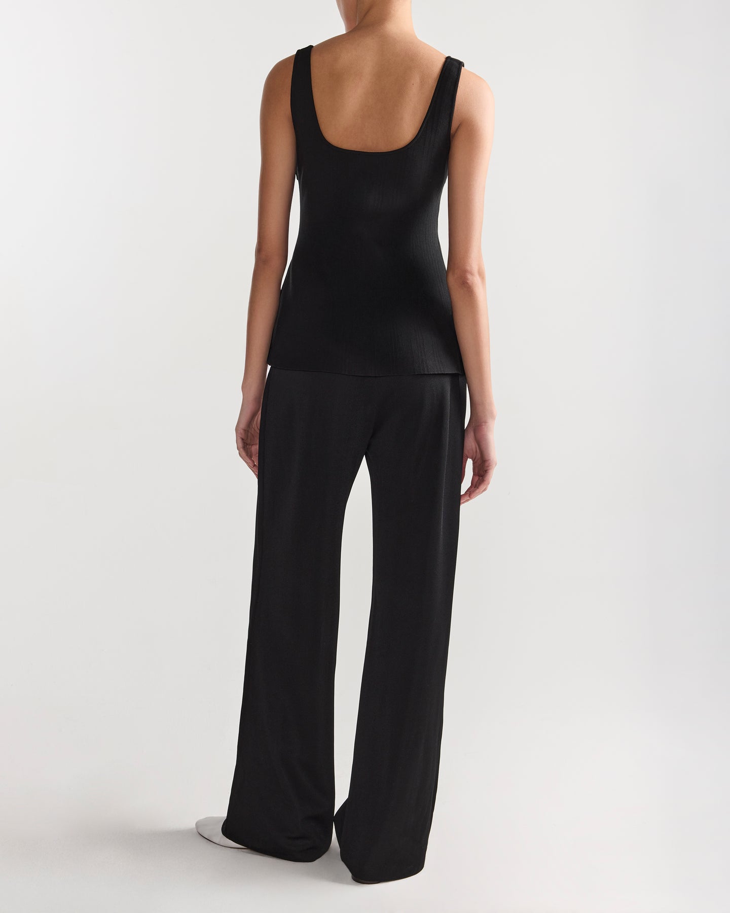 Inna Top in Tonal Stripe Black