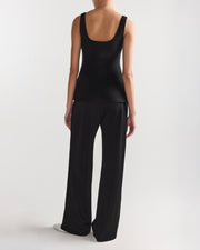 Inna Top in Tonal Stripe Black