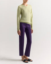 Merino Louis Pant in Grape