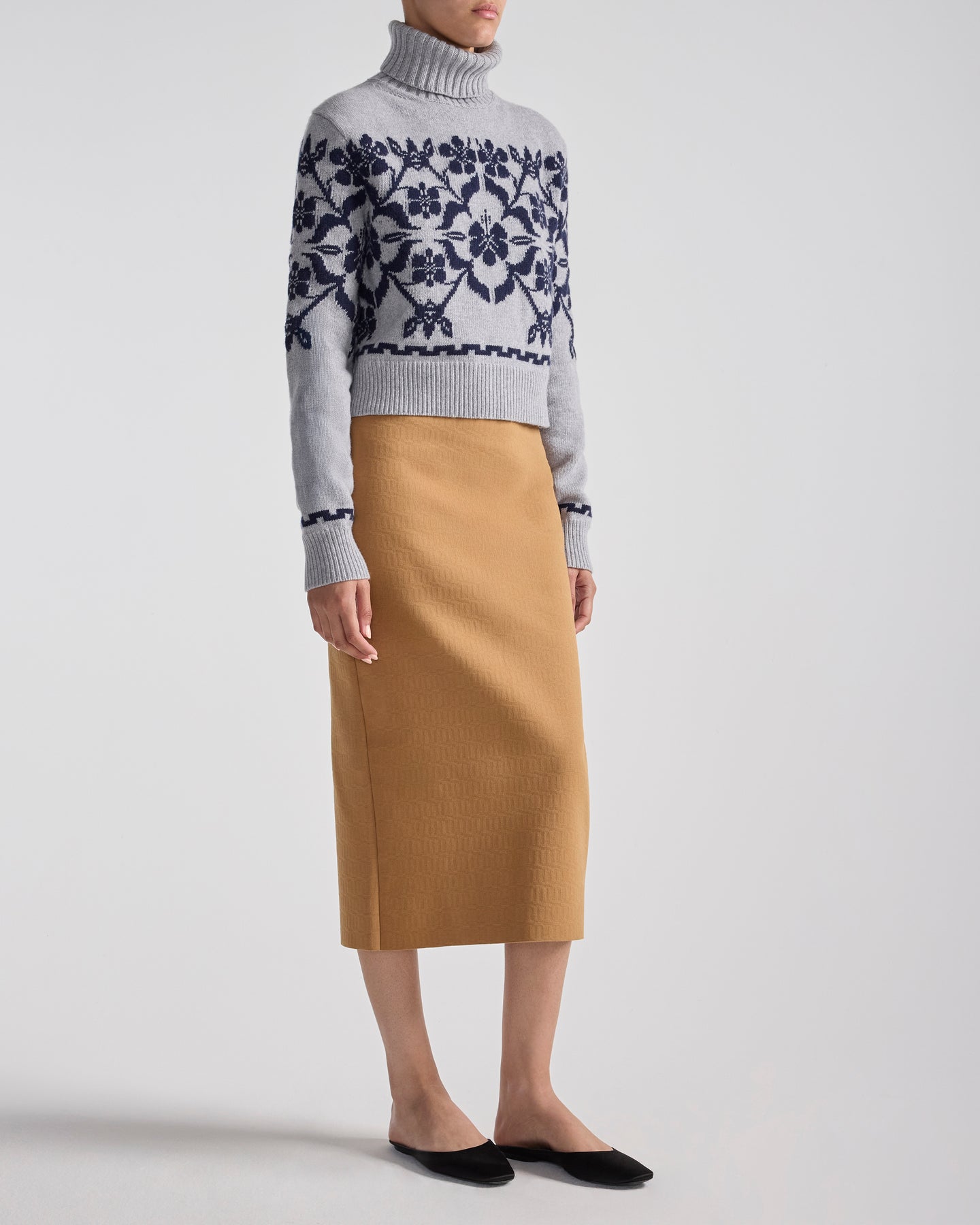 Petra Skirt in Geo Butterscotch