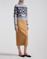 Petra Skirt in Geo Butterscotch