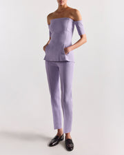Pax Pant in Lilac Moiré