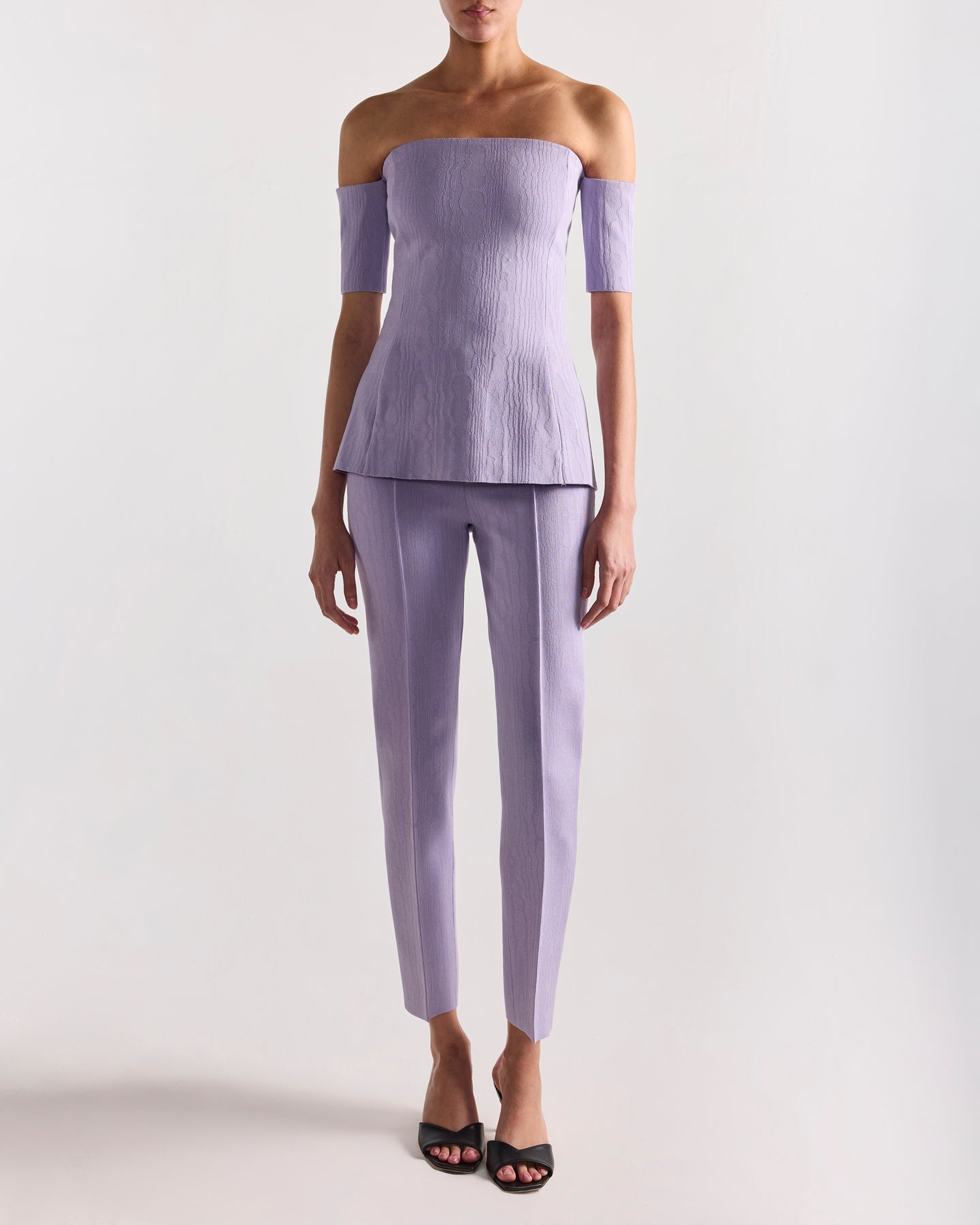 Pax Pant in Lilac Moiré