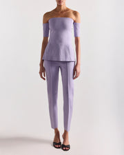 Pax Pant in Lilac Moiré