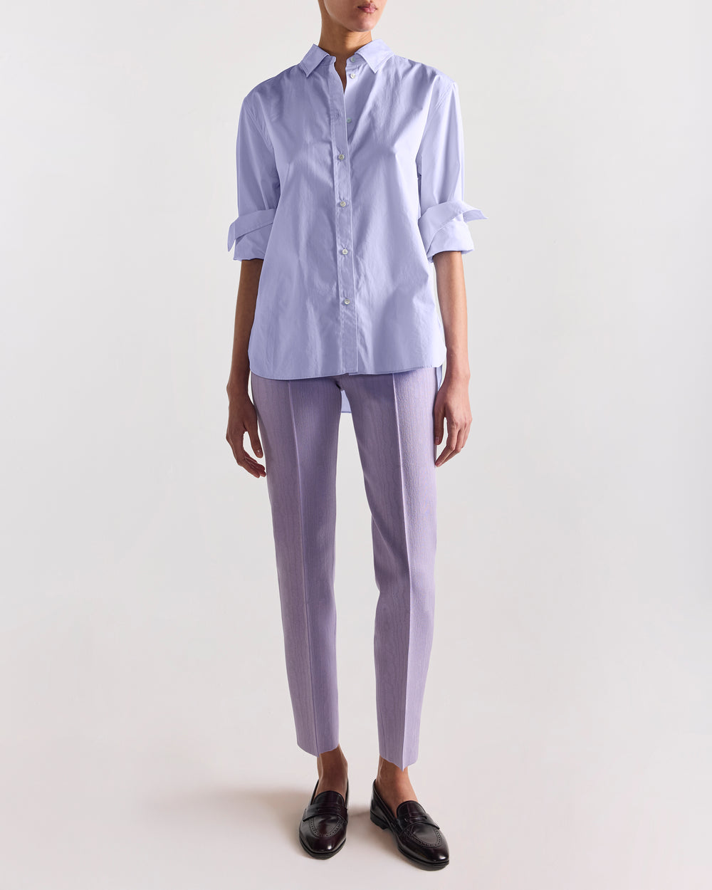 Pax Pant in Lilac Moiré