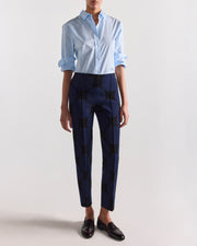 Pax Pant in Black Combo Big Dot