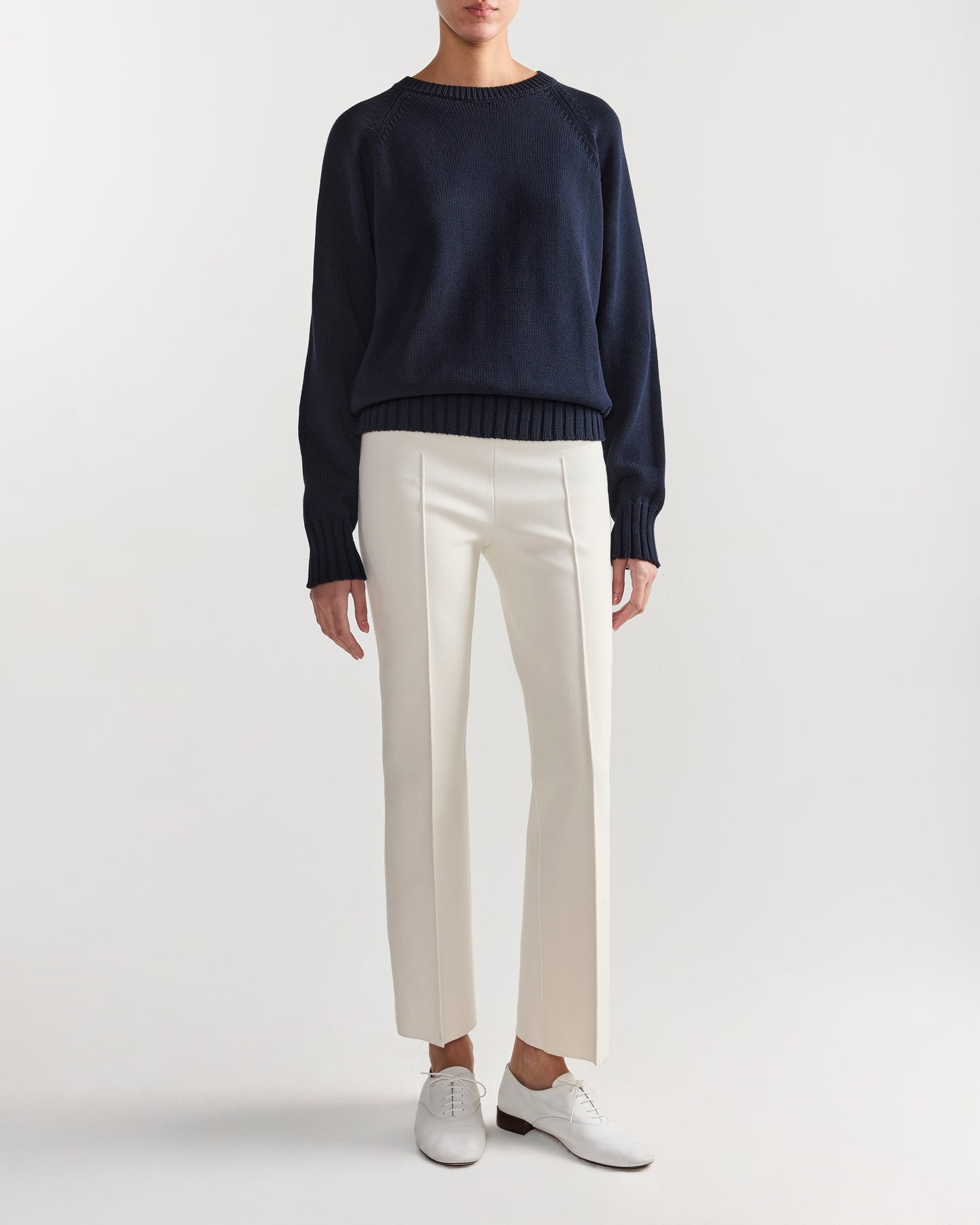 Kick Pant in Ivory