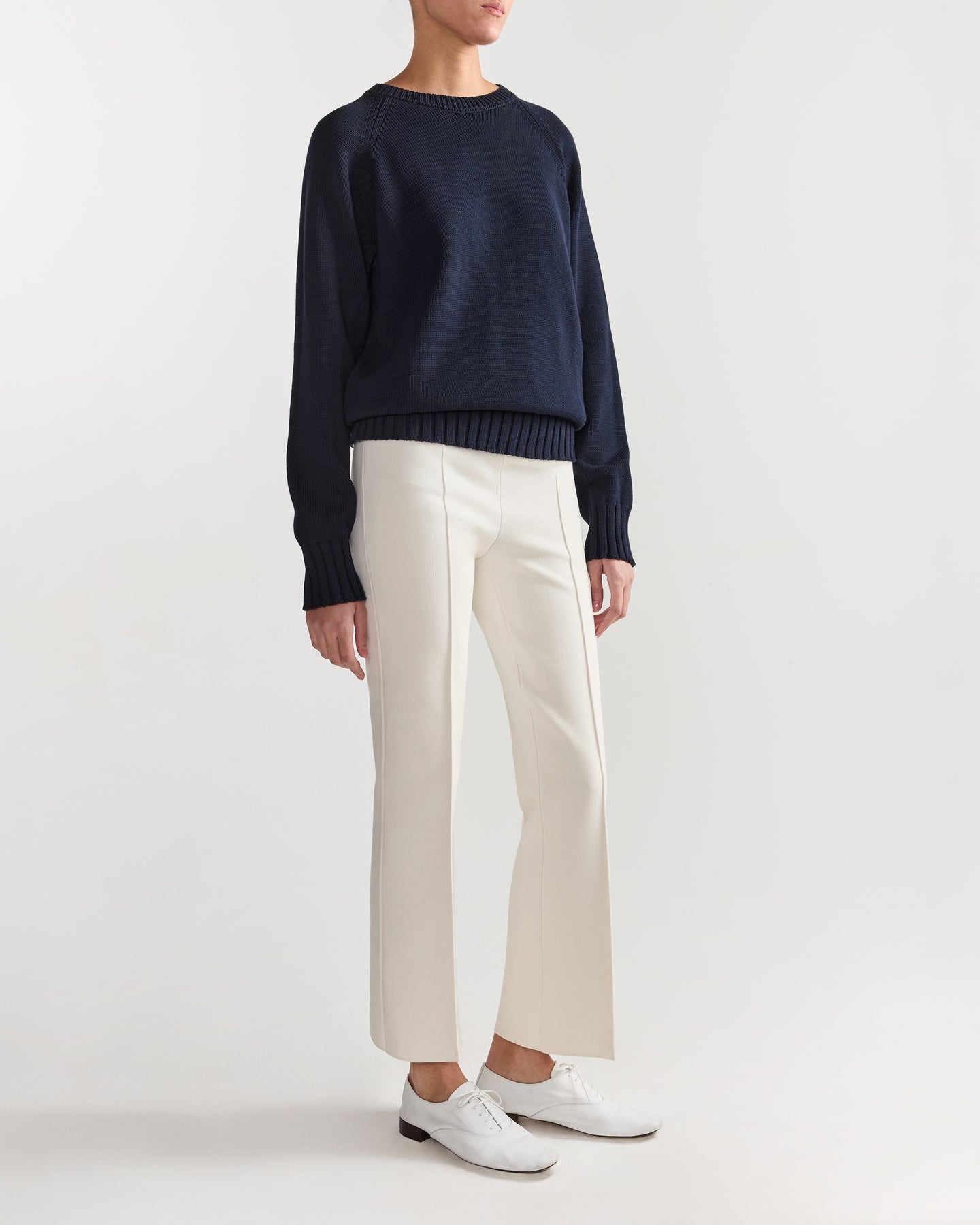 Kick Pant in Ivory