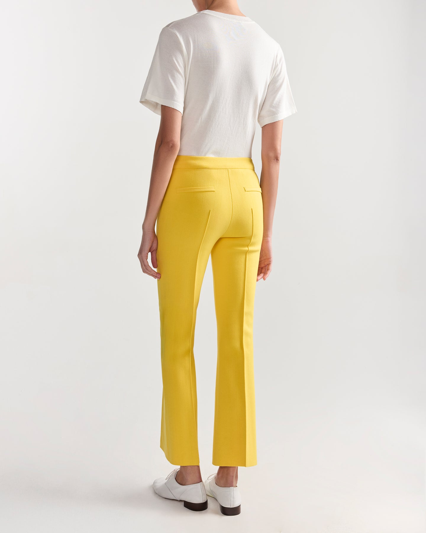 Kick Pant in Yellow Tonal Stripe
