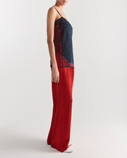 Slinky Jess Top in Dark Navy Combo