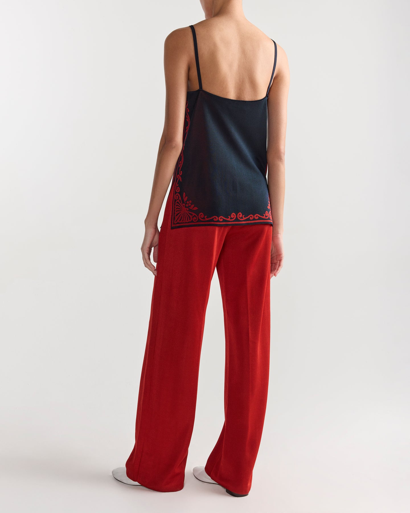 Slinky Jess Top in Dark Navy Combo